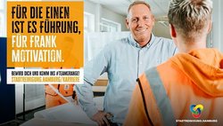 Stellenanzeigenmotiv Führungskraft für gewerbliches Personal