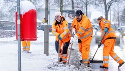 Die SRH im Winterdiensteinsatz