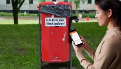 Schmutzmeldung per App