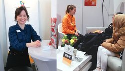 Das SRH-Team auf der Jobmesse