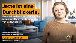 Stellenanzeigenmotiv Praktikum in der Kommunikationstabteilung